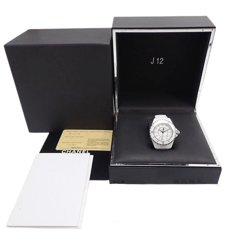 H1628 J12 陶瓷 石英 白色 12PD