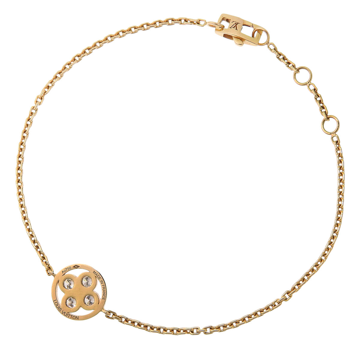 ブラスレサン ブロッサム ブレスレット ダイヤモンド K18 ピンクゴールド PG