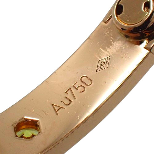 LOVE 18K 玫瑰金多宝石手链,镶嵌粉色蓝宝石、黄色蓝宝石、绿色石榴石、紫水晶和橙色石榴石