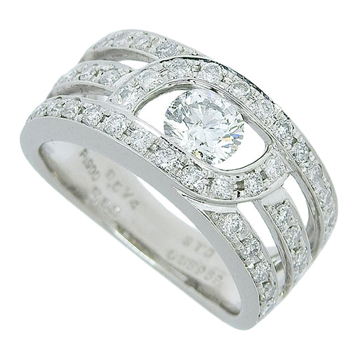 Diamond Ring D0.574,0.63 Pt900 Platinum