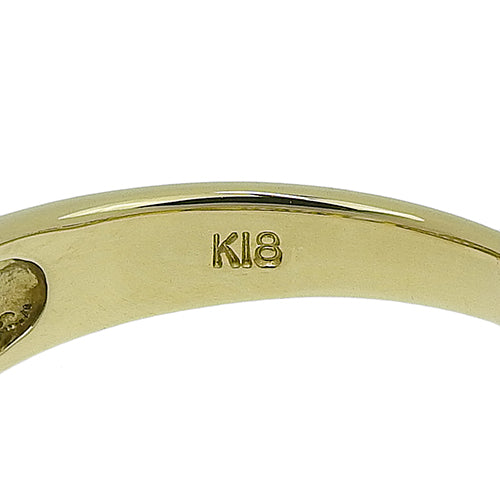 Diamond Ring D0.747,0.58 K18 Yellow Gold YG