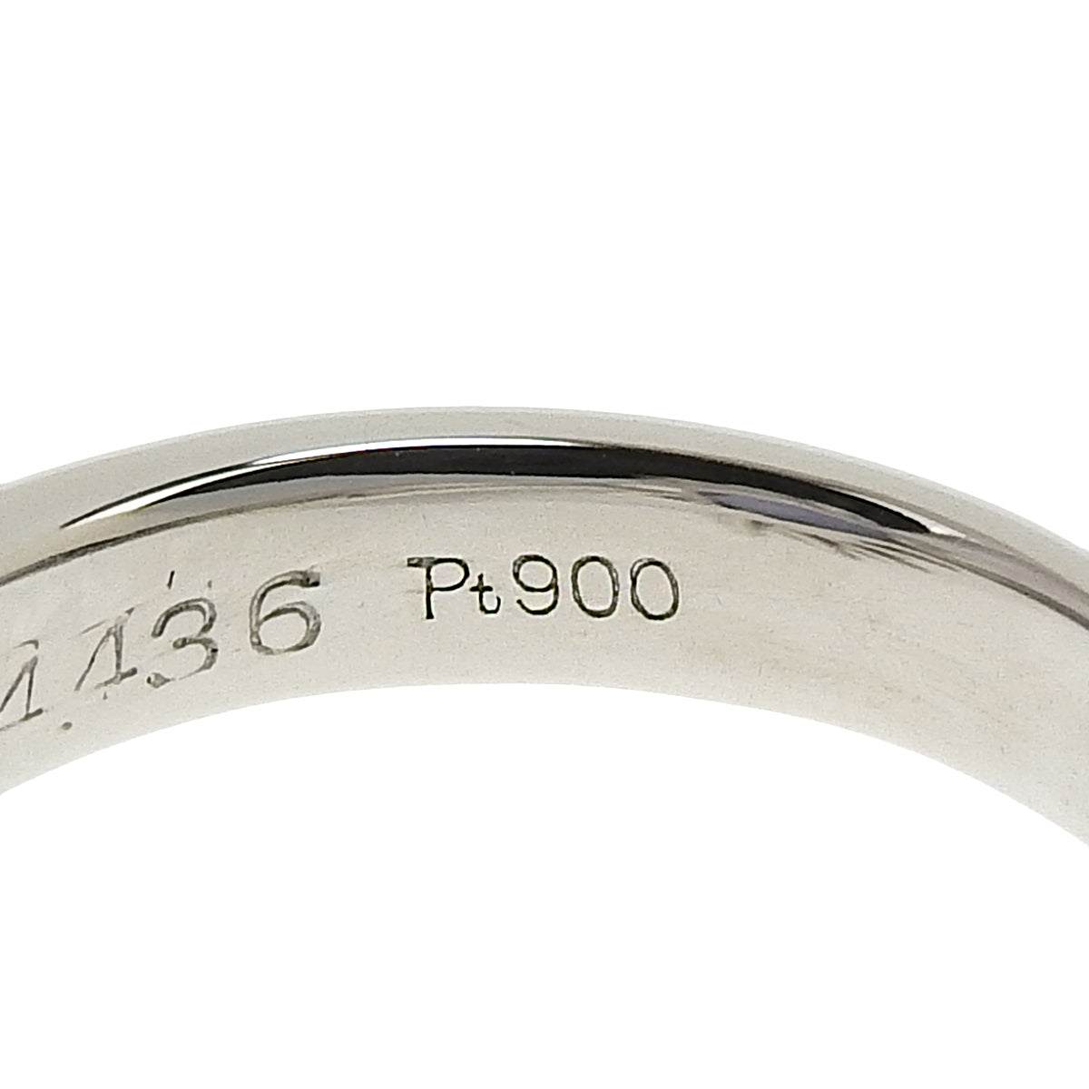 Star Sapphire and Diamond Ring SS4.436/D0.55 Pt900 Platinum