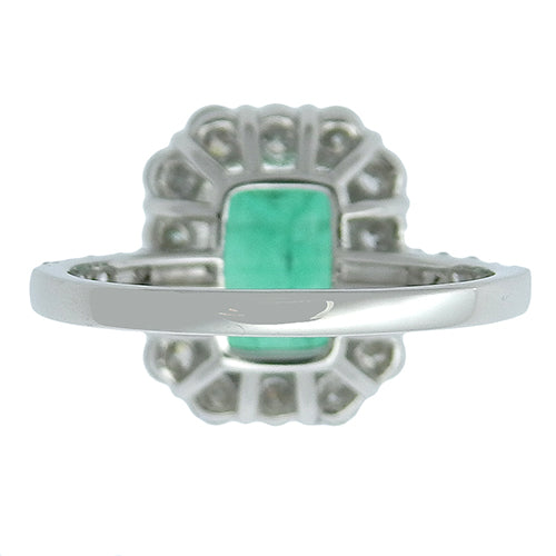 エメラルド ダイヤモンド リング E2.35/D1.00 Pt950プラチナ