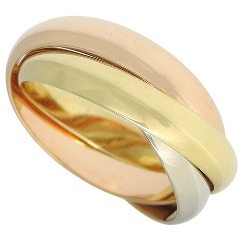 Trinity Ring, Yellow Gold (K18YG), White Gold (K18WG), Pink Gold (K18PG), Accessory, Jewelry