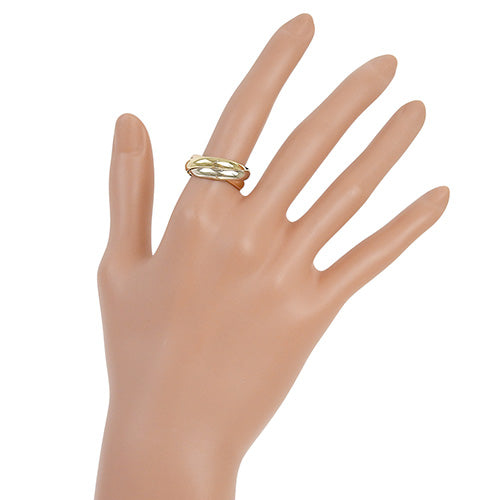 Trinity Ring, Yellow Gold (K18YG), White Gold (K18WG), Pink Gold (K18PG), Accessory, Jewelry