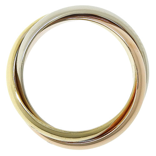 Trinity Ring, Yellow Gold (K18YG), White Gold (K18WG), Pink Gold (K18PG), Accessory, Jewelry