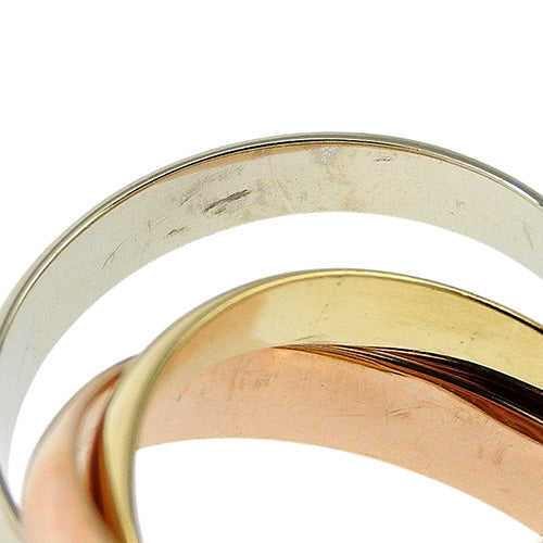 Trinity Ring, Yellow Gold (K18YG), White Gold (K18WG), Pink Gold (K18PG), Accessory, Jewelry