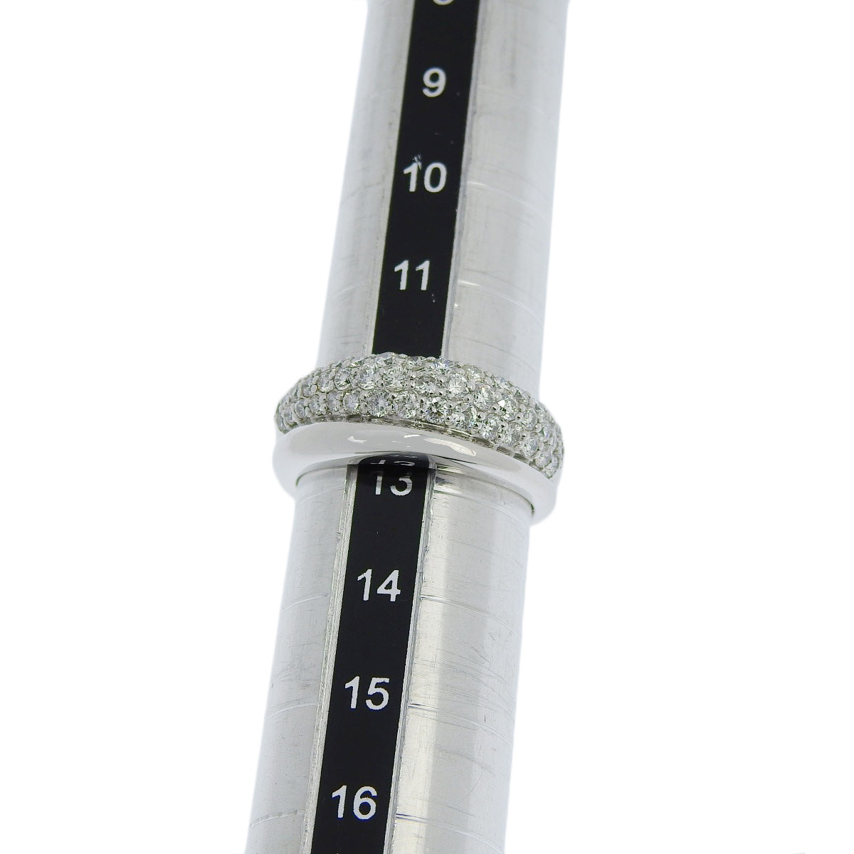 ダイヤモンド リング D0.90 K18 ホワイトゴールド WG パヴェ