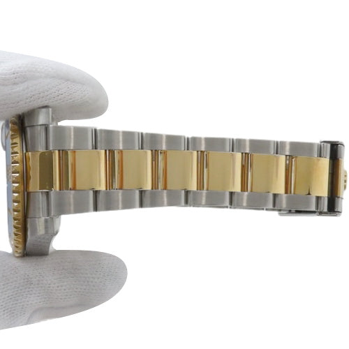 116613LB潜航者型日志型腕表,精钢/黄金材质,随机编号,自动上链,蓝色表盘。