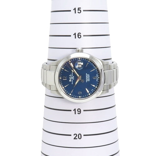 NM9026C-S5CJ-BE 工程师款 俄亥俄州天文台认证计时码表 不锈钢 自动上链 蓝色