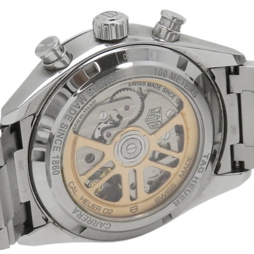 カレラクロノ CBN2011-0 ステンレススチール SS 自動巻き ブルー シルバー