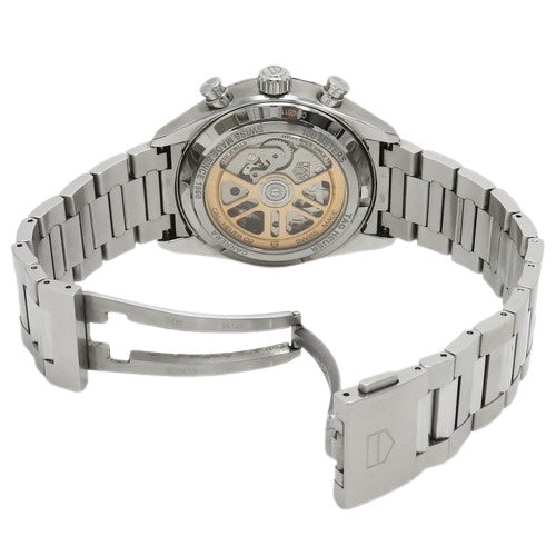 カレラクロノ CBN2011-0 ステンレススチール SS 自動巻き ブルー シルバー