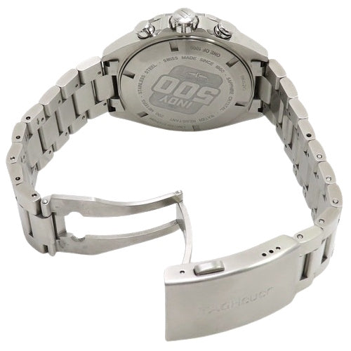 CAZ101AU.BA0842 Formula 1 Indy 500 Stainless Steel Quartz Watch, Black, with 2023 Warranty