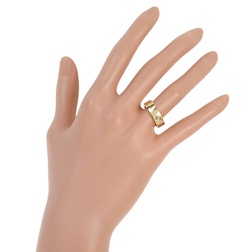 LOVE リング K18 イエローゴールド YG ラブリング