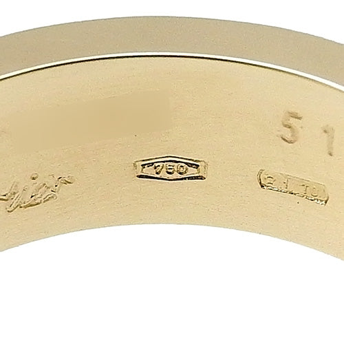 LOVE戒指 K18黄金YG Love戒指