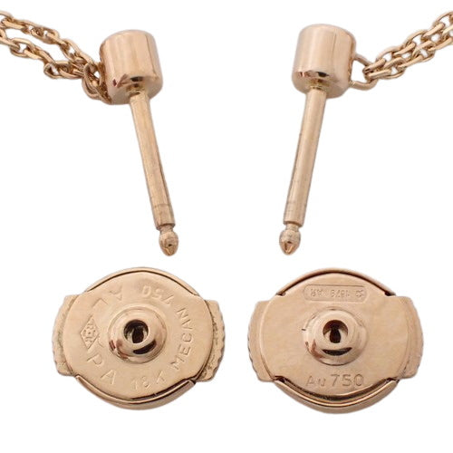 Sweet Trinity Earrings with Diamonds in 18K Yellow Gold (YG), 18K Pink Gold (PG), 18K White Gold (WG)