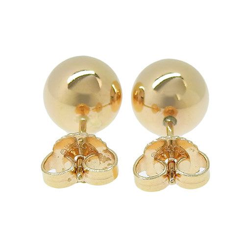 18K 玫瑰金和 PG 材质球形耳环