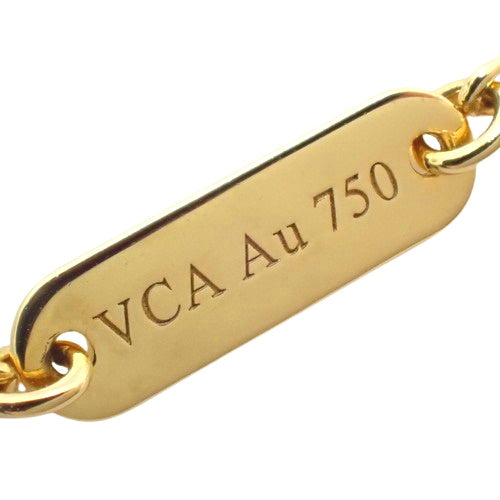 【保証書付】 ヴィンテージ アルハンブラ ペンダント カーネリアン VCARD38500 K18 イエローゴールド YG アクセサリー ジュエリー