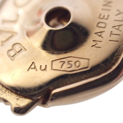 B-zero1 Hoop Earrings in 18K Pink Gold, PG and White Ceramic