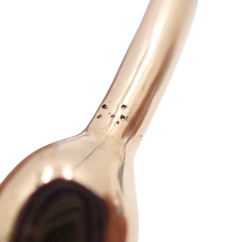 B-zero1 Hoop Earrings in 18K Pink Gold, PG and White Ceramic