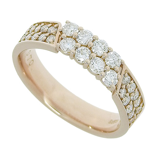 Diamond Ring D0.70 K18 Pink Gold PG Jewelry Maki