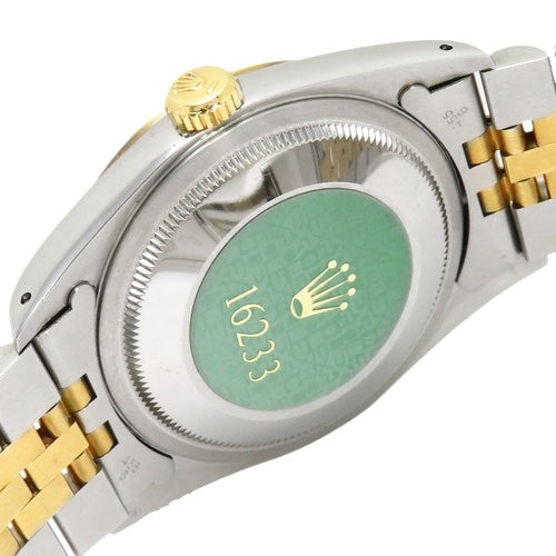 16233G Datejust 36 K18YG×SS X-series Automatic Gold 10PD
