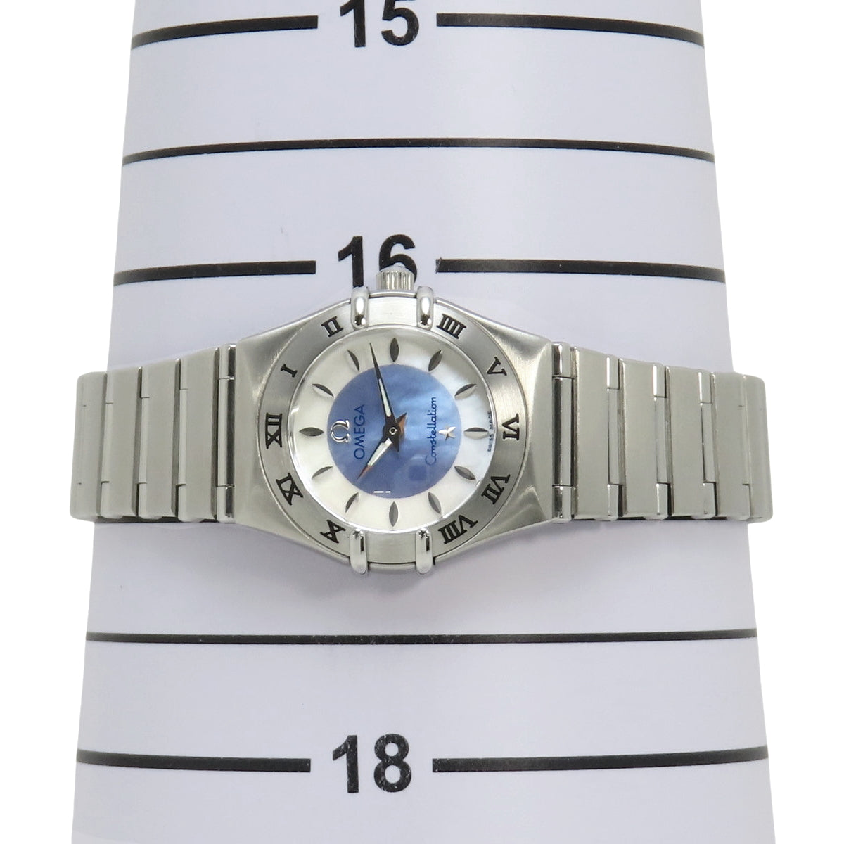 1562.84 Constellation Mini SS 石英 蓝色 贝壳表盘