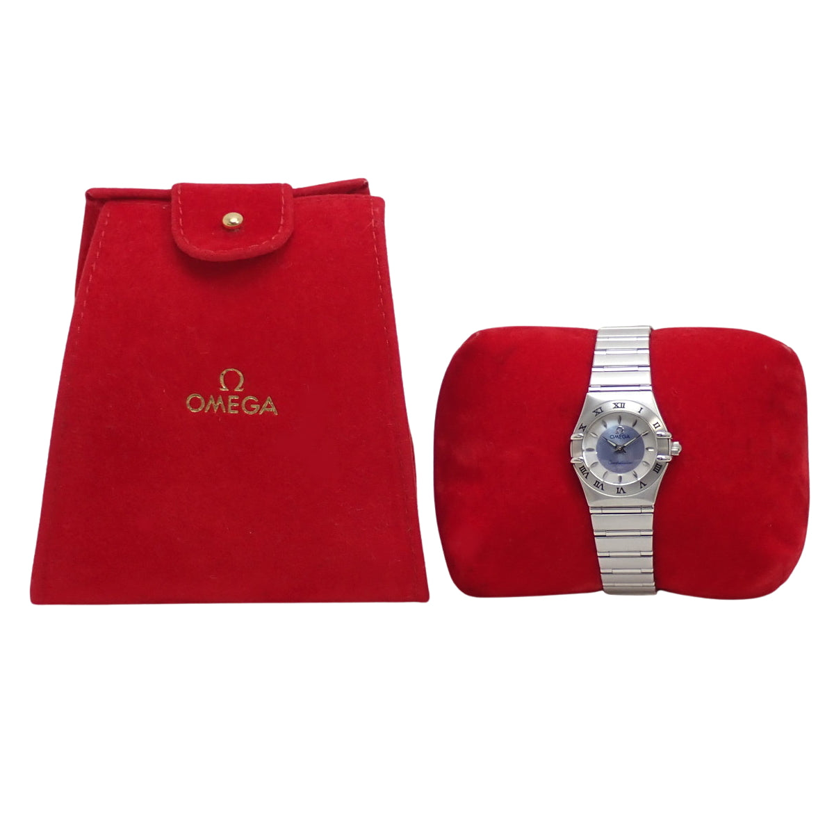 1562.84 Constellation Mini SS 石英 蓝色 贝壳表盘