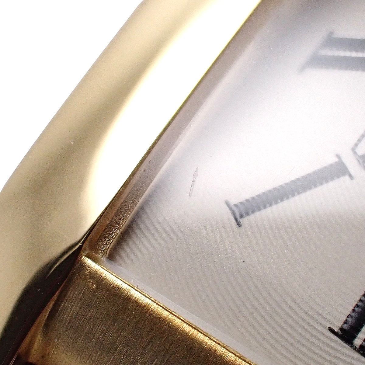 タンクアメリカンLM W2604751 YG/革 ホワイト 手巻き メンズ