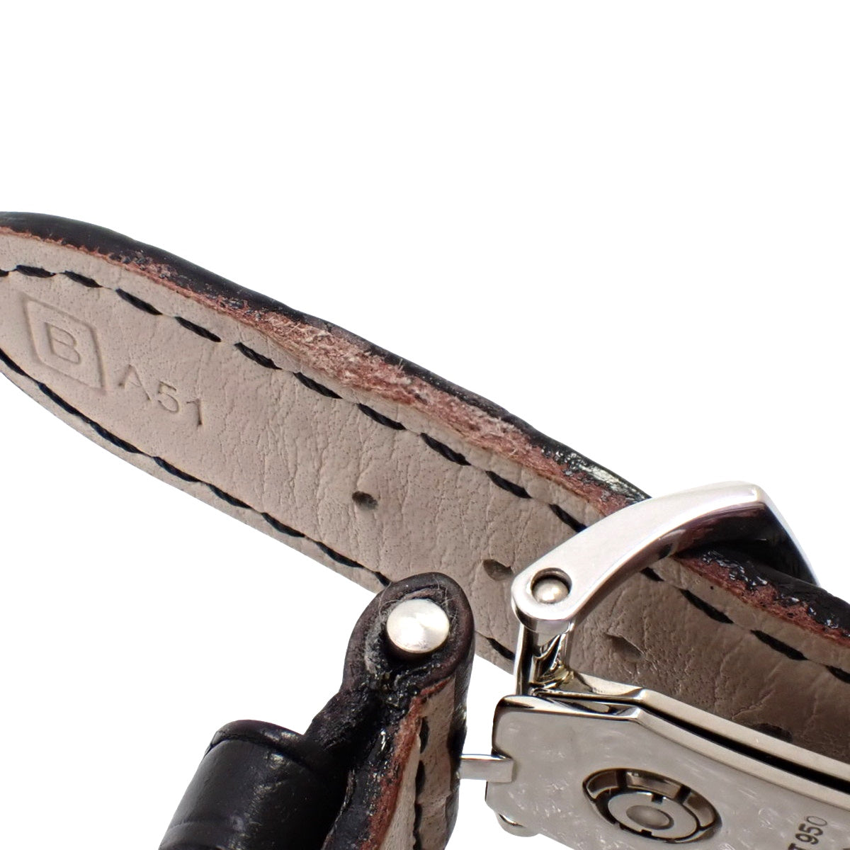 5111PR-001 Gondolo 铂金/玫瑰金/皮革 手动上链 银色