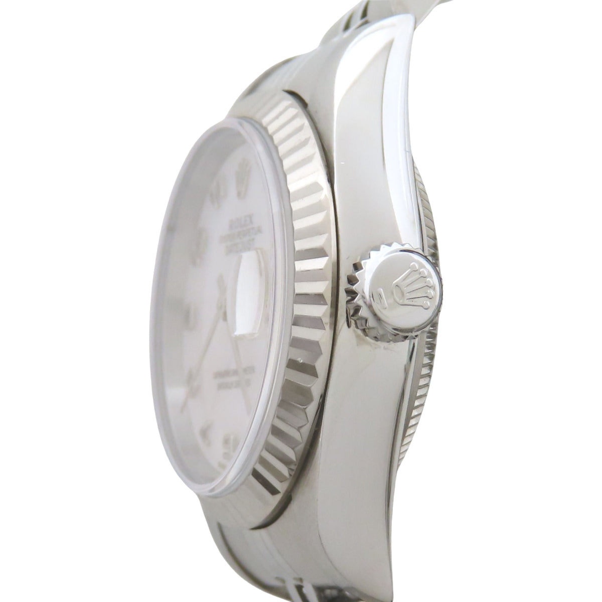 79174NA デイトジャスト WG/SS F番 自動巻き ホワイト