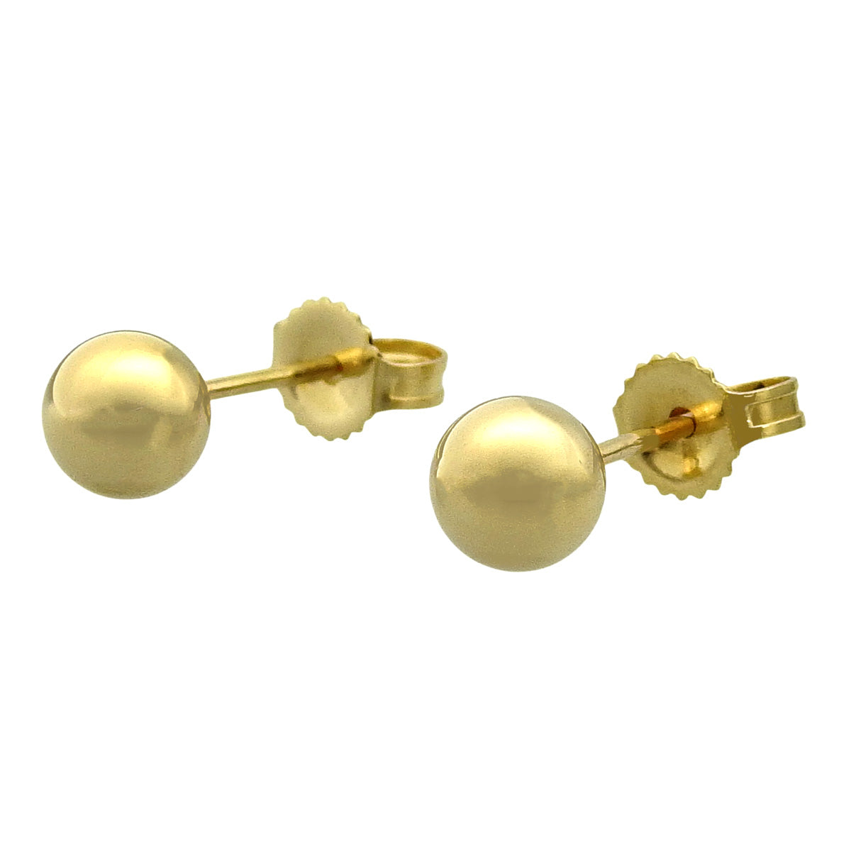 Hardware Ball Earrings, K18 Yellow Gold (YG)