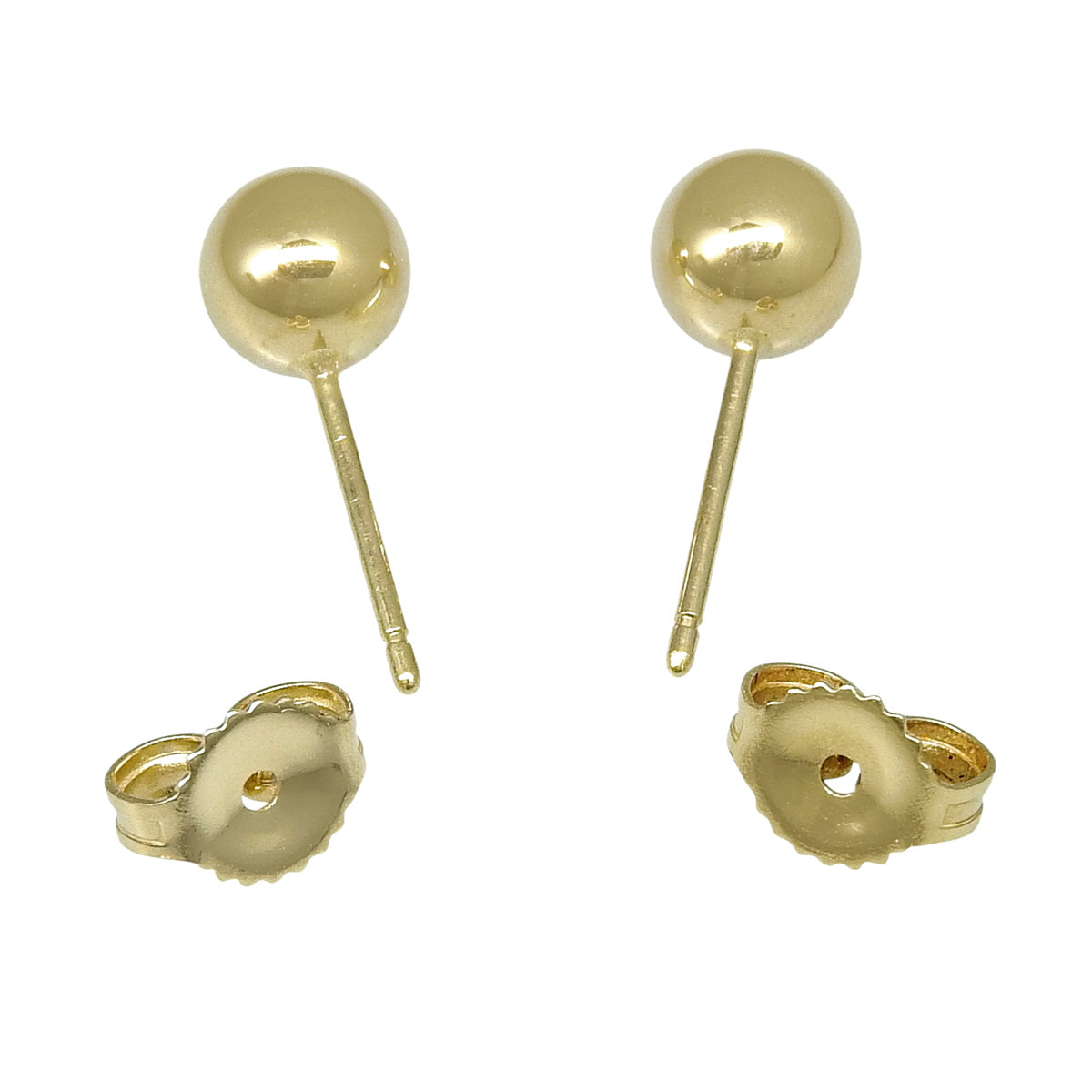 Hardware Ball Earrings, K18 Yellow Gold (YG)