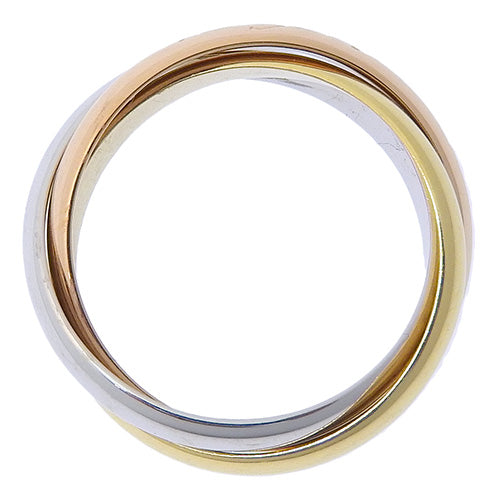 les must de Cartier トリニティ リング イエローゴールド K18YG ピンクゴールド K18PG K18 ホワイトゴールド WG アクセサリー ジュエリー 3連