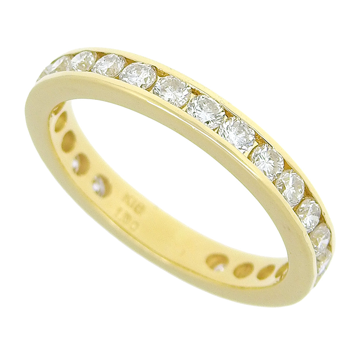Diamond eternity ring D1.00 K18 yellow gold YG