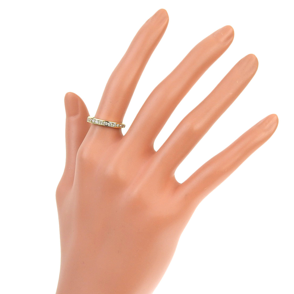 Diamond eternity ring D1.00 K18 yellow gold YG