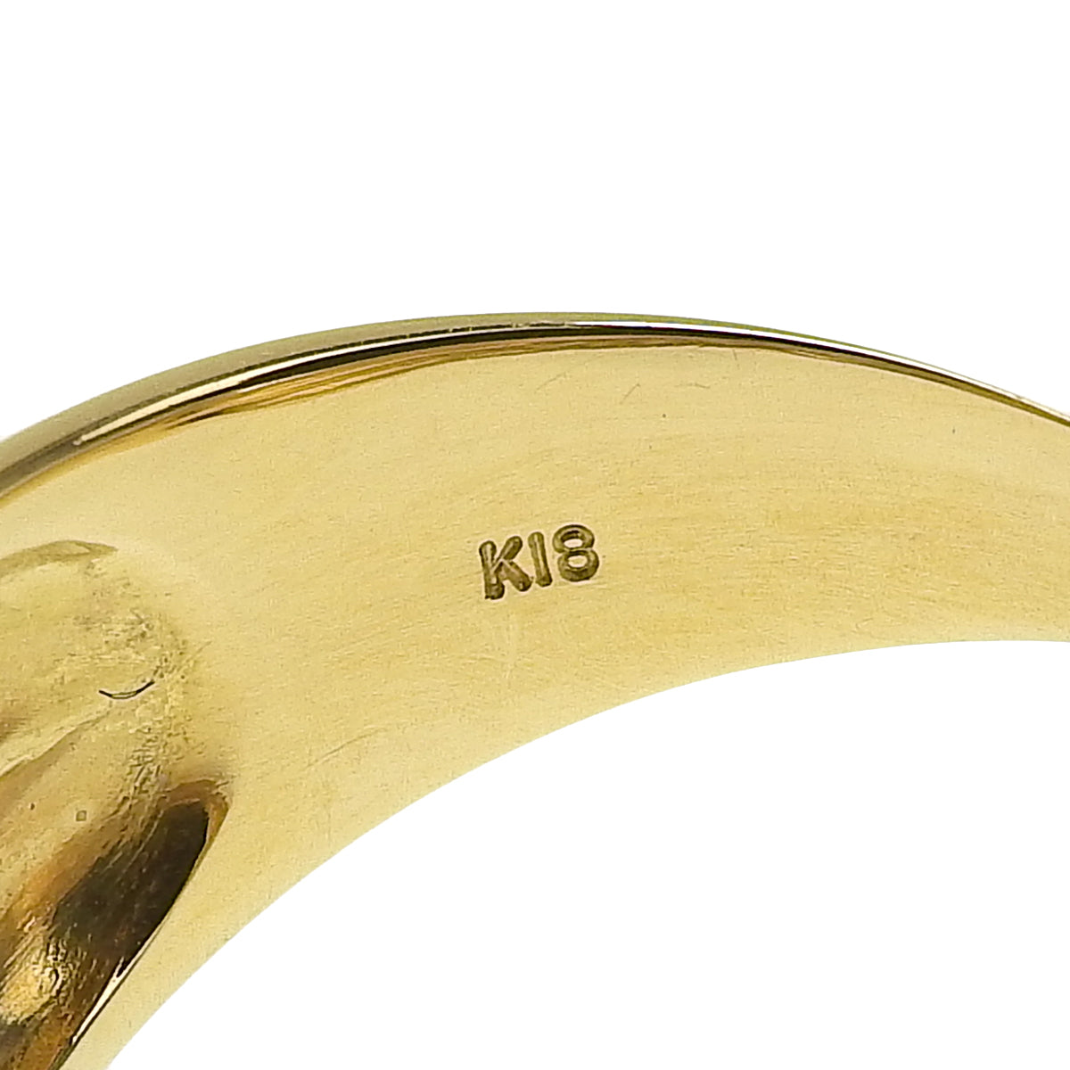 双排密镶钻石戒指,D0.30,18K黄金,YG