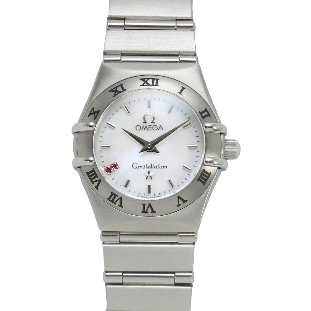【保証書付】コンステレーションミニ 1560.76 ステンレススチール SS クオーツ 2001年10月購入 ホワイト