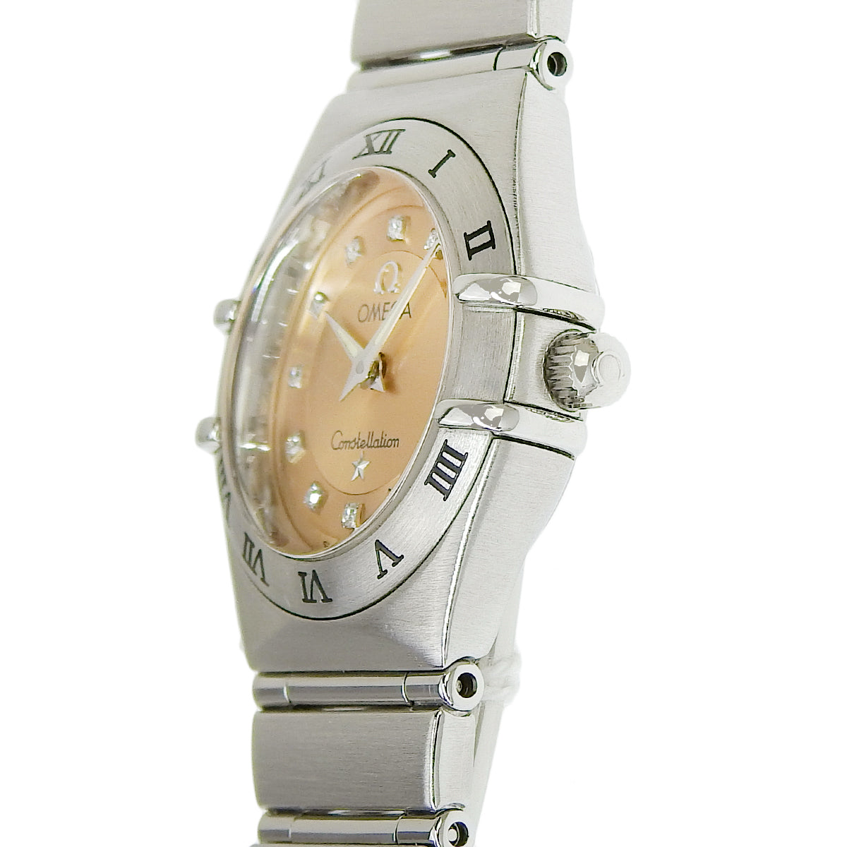 1564.65 星座系列 SS 石英 橙色