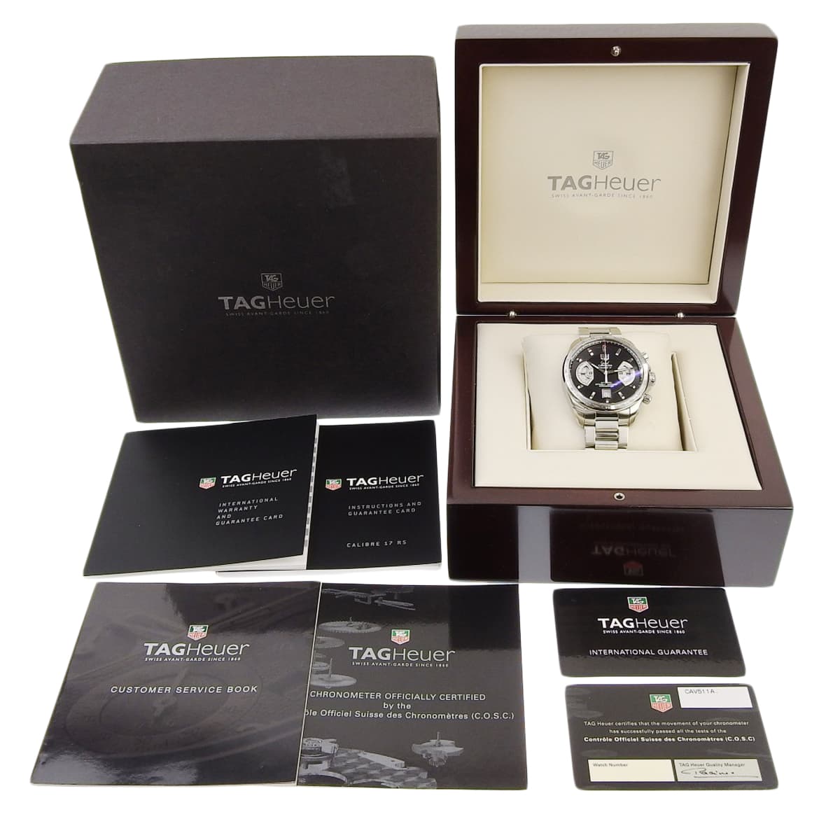 CAV511A.BA0902 グランドカレラ キャリバー17 SS 自動巻き ブラック