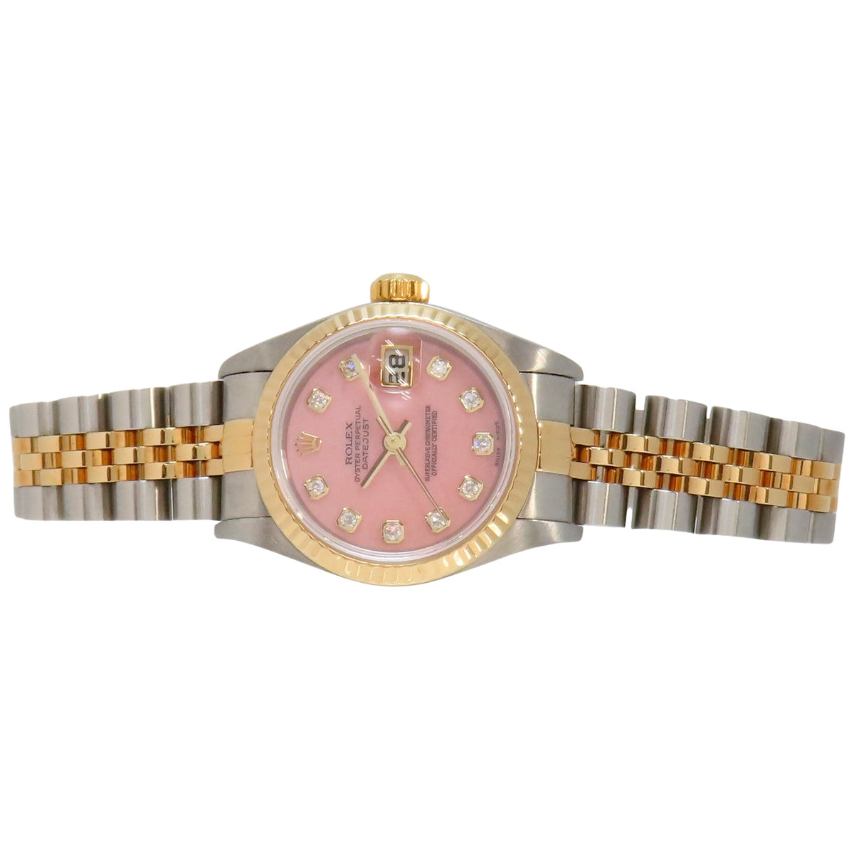 デイトジャスト 79173OPG YG/SS Y番 ピンクオパール文字盤 10PD 自動巻き レディース