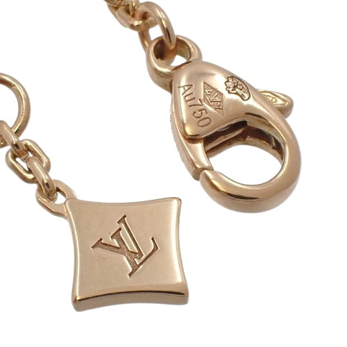 Brasserie Idylle Charm Bracelet with Diamonds, 18K Yellow Gold (YG), 18K Pink Gold (YG), 18K White Gold (WG), 4PD