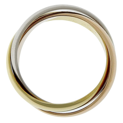 les must de Cartier トリニティ リング K18 イエローゴールド YG K18 ピンクゴールド PG K18 ホワイトゴールド WG