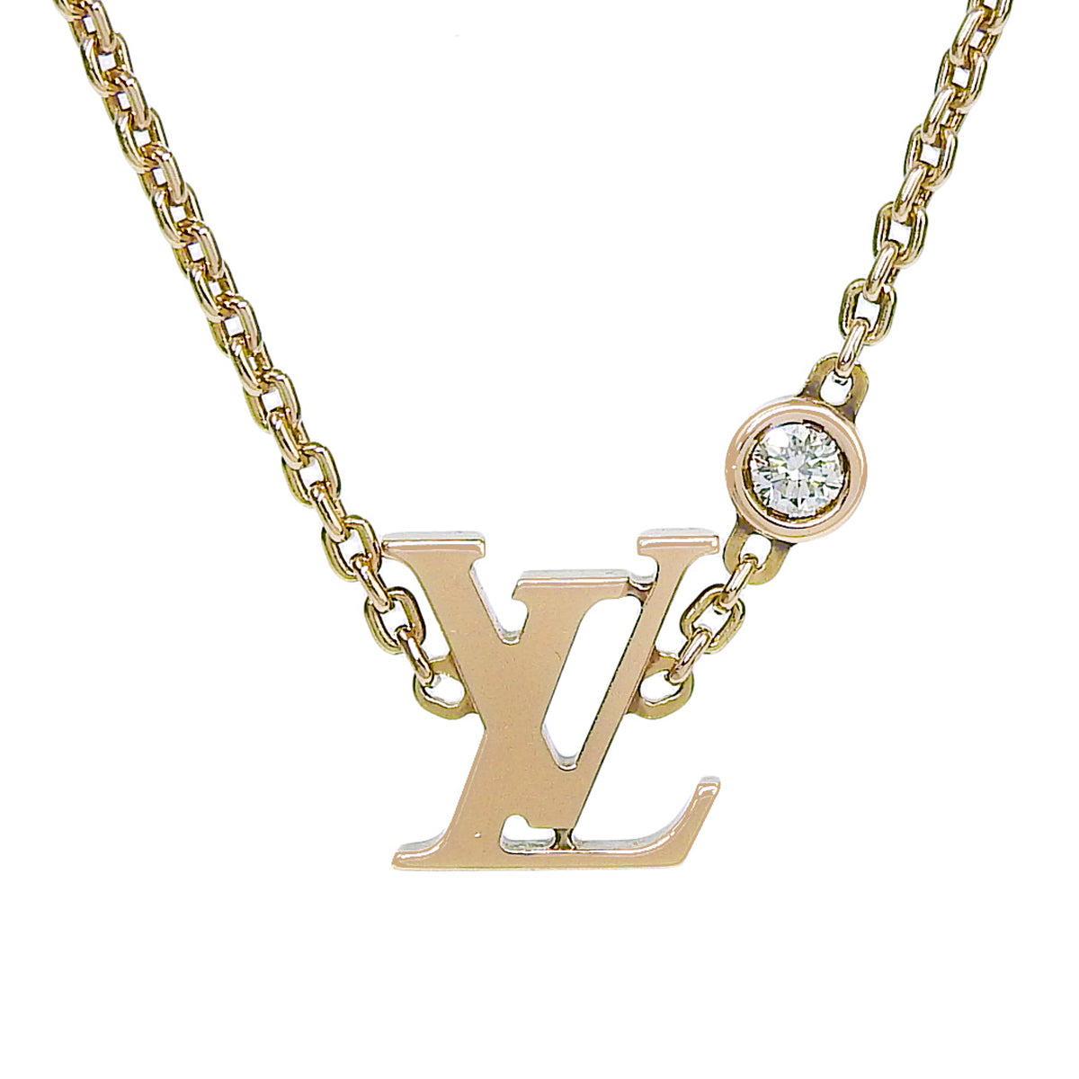 ペンダント イディール ブロッサム LV ダイヤモンド K18 ピンクゴールド PG 1PD