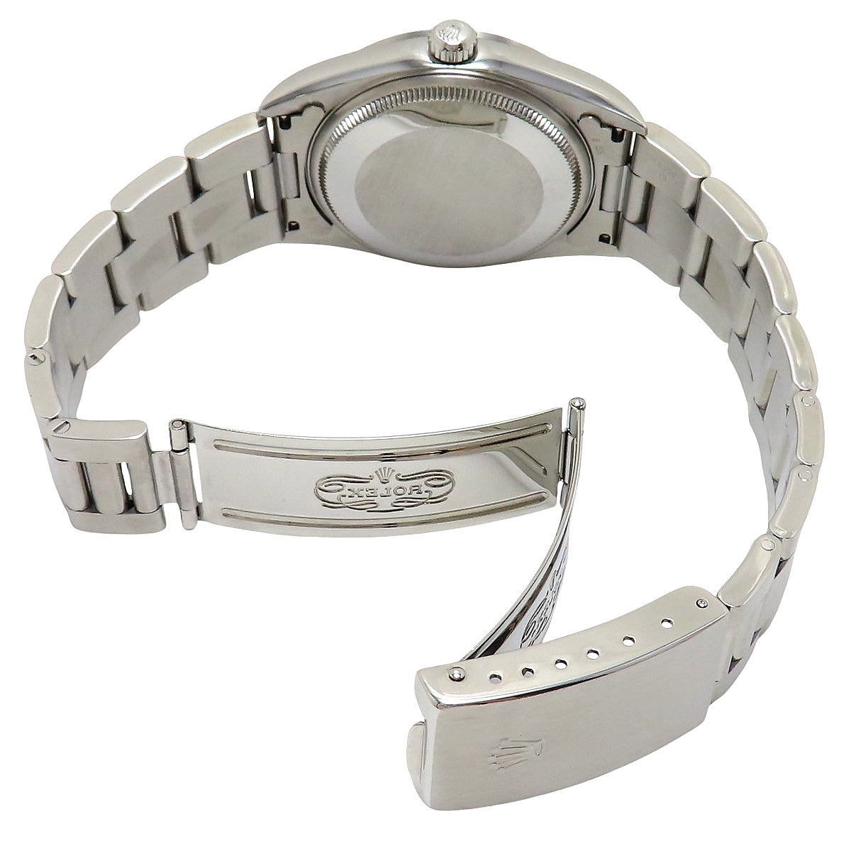 14000型空中霸王,精钢材质,U字头编号,自动上链,蓝色表盘。