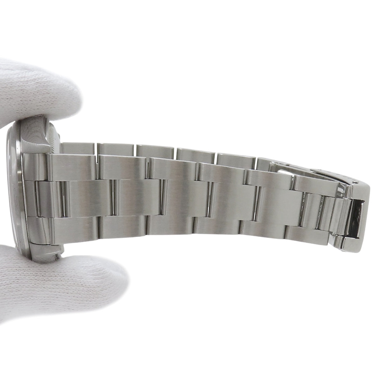 14000型空中霸王,精钢材质,U字头编号,自动上链,蓝色表盘。