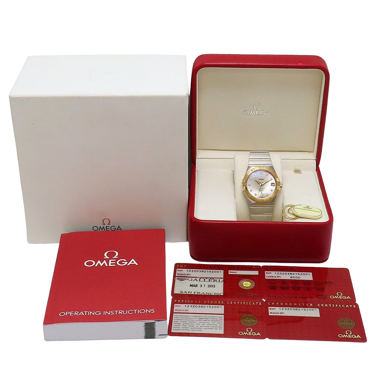 123.20.38.21.52.001 Constellation RG/SS Automatic Silver 11PD Index