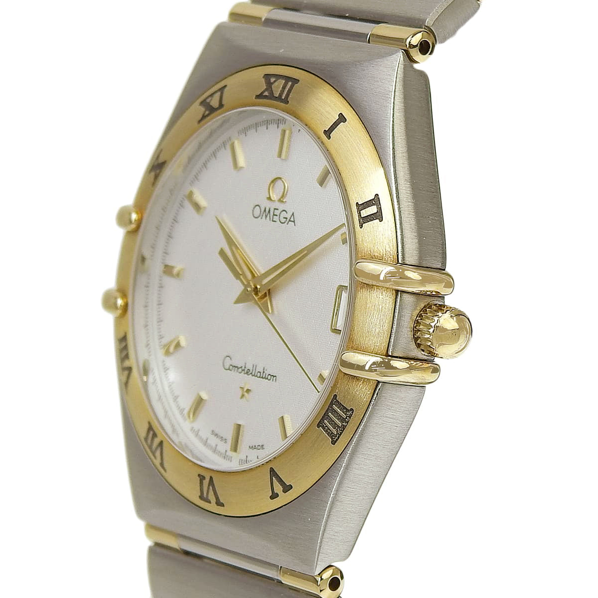 1212.3 星座系列 YG/SS 石英表 白色