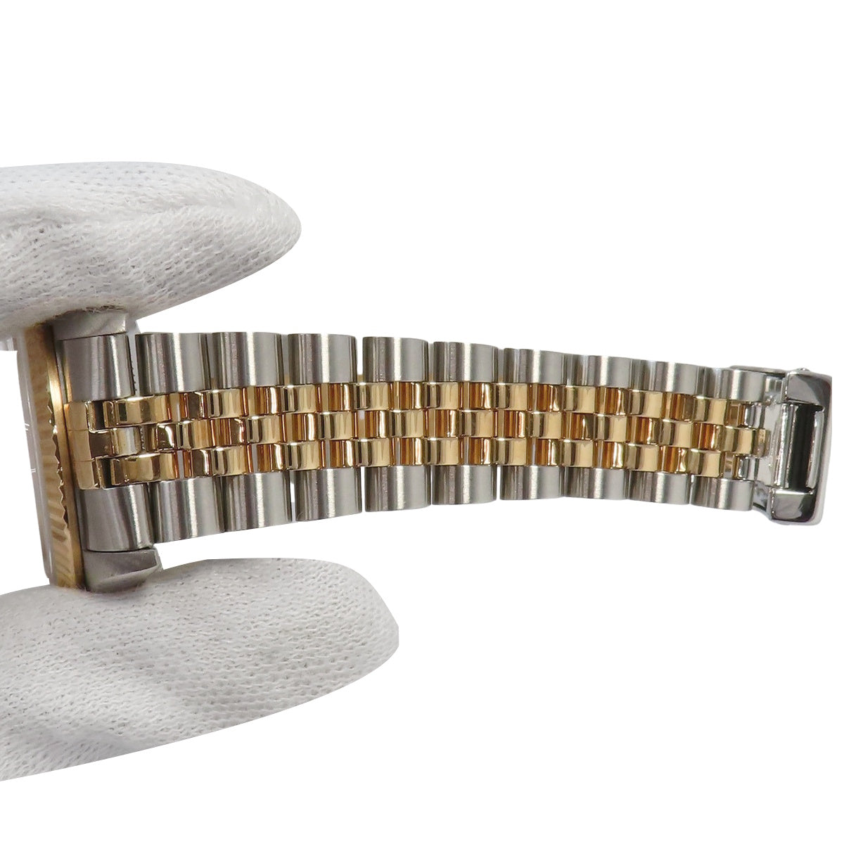 Datejust 68273G YG/SS W Serial Champagne Computer/10PD Automatic Boys' Watch