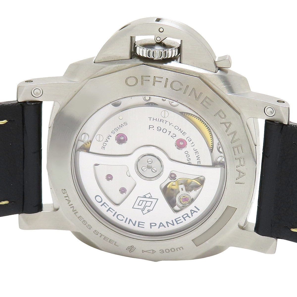 PAM01321 ルミノール 1950 3デイズ SS/革 自動巻き ブラック